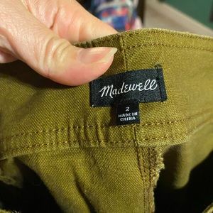 Madewell wide leg pants